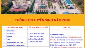 Tuyển sinh 2026